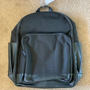 Modern backpack in black